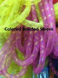 ROHS Cable Mesh Sleeve Fireproof And Halogen-Free , Braided Expandable Sleeve